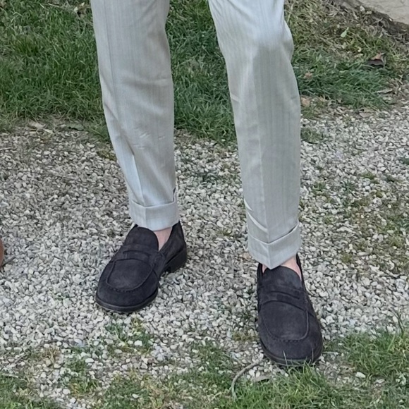 Chocolate Banana Republic Penny Loafers (sz 12) - Picture 7 of 7